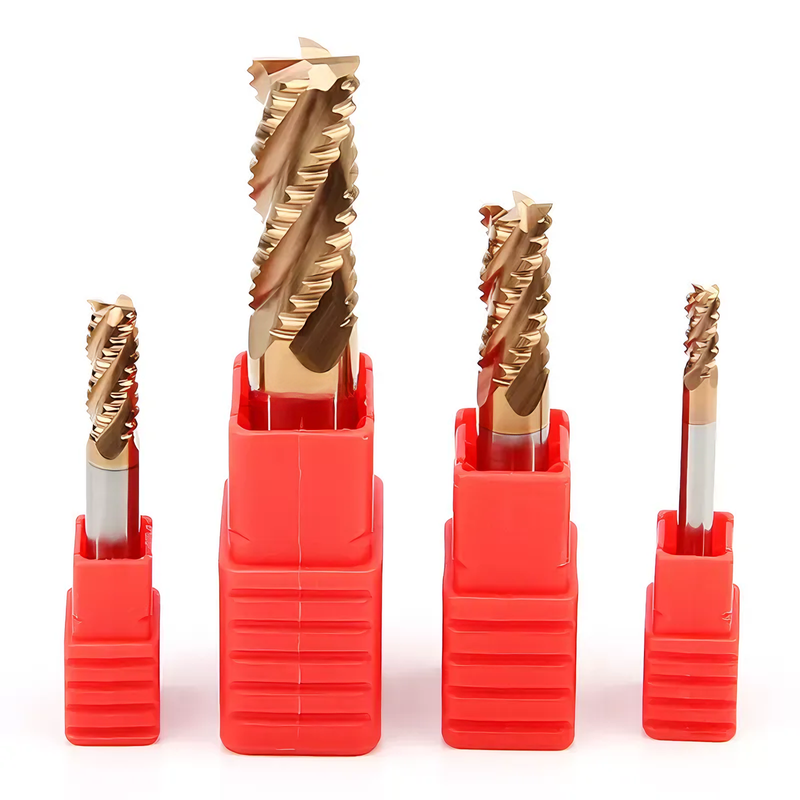 20mm 4 Flute Roughing End Mill Strong Wear Resistance Up Down Cutting