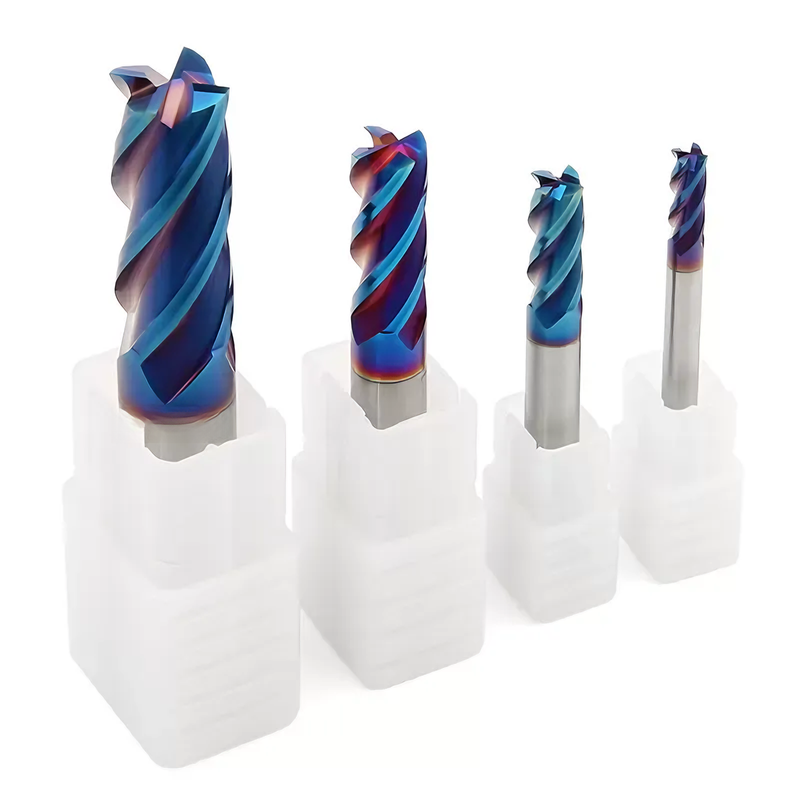 4 Flutes HRC65 4F Flat CNC Solid Carbide End Mill