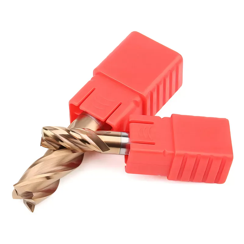 HRC55 Flat Carbide End Mills 4 Flute