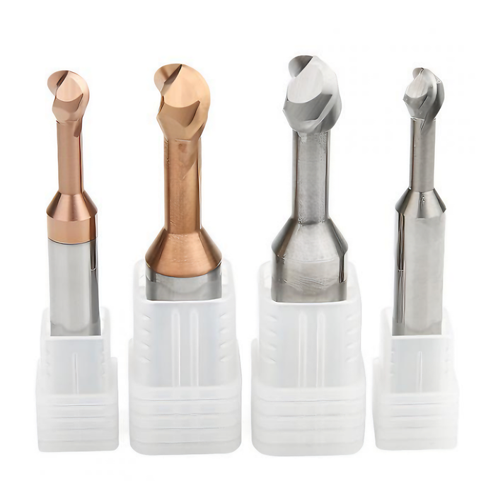 Spherical Arch Lollipop End Mill Aluminum End Mill HRC55 Uncoated