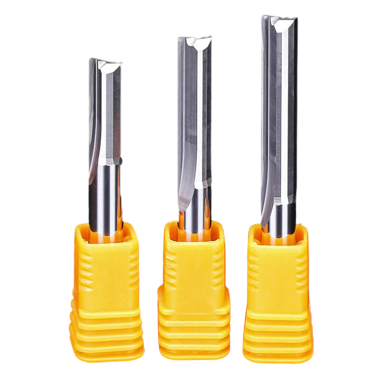 Solid Carbide 2 Flute Straight Flute Engraving CNC Router Bits